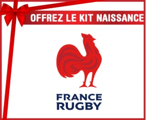 kit naissance bébé personnalisé France Rugby XV