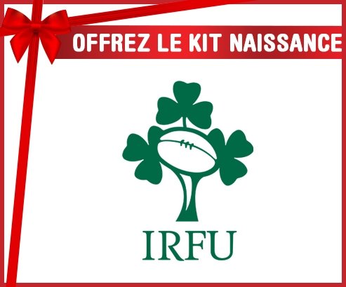kit naissance bébé personnalisé Irland Rugby XV