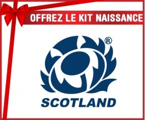 kit naissance bébé personnalisé Scotland Rugby XV