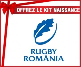 kit naissance bébé personnalisé Romania Rugby XV
