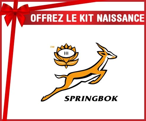 kit naissance bébé personnalisé South Africa Rugby XV