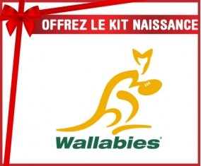 kit naissance bébé personnalisé Australia Rugby XV