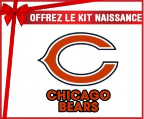 kit naissance bébé personnalisé Chicago Bears