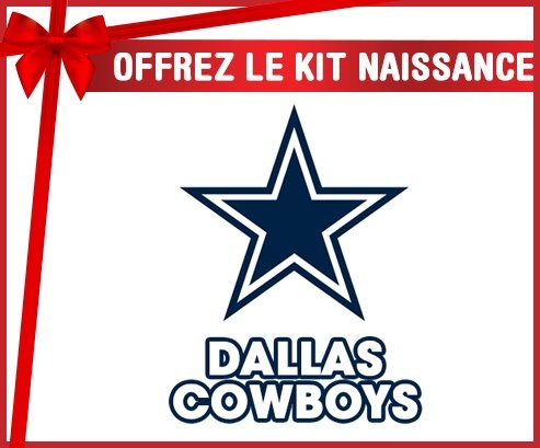 kit naissance bébé personnalisé Dallas Cowboys