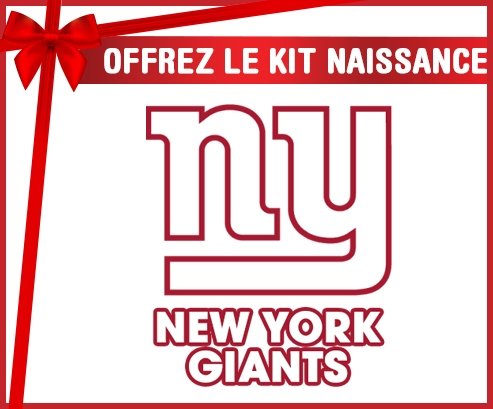 kit naissance bébé personnalisé New York Giants