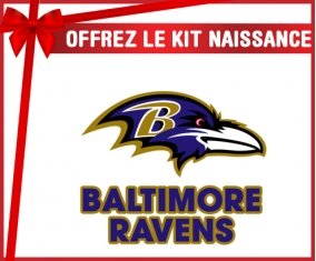 kit naissance bébé personnalisé Baltimore Ravens