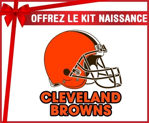 kit naissance bébé personnalisé Cleveland Browns