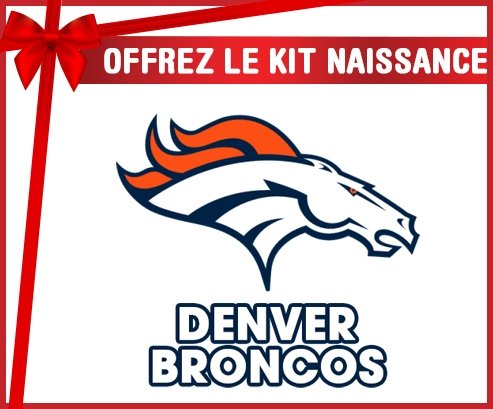 kit naissance bébé personnalisé Denver Broncos