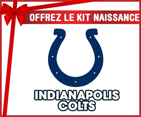 kit naissance bébé personnalisé Indianapolis Colts