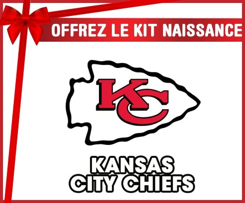 kit naissance bébé personnalisé Kansas City Chiefs