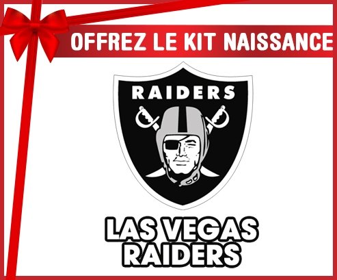 kit naissance bébé personnalisé Las Vegas Raiders