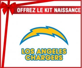 kit naissance bébé personnalisé Los Angeles Chargers