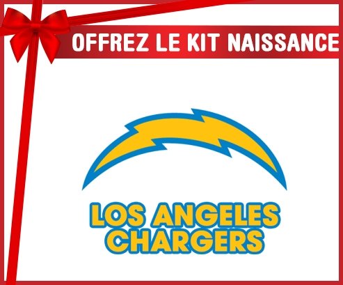 kit naissance bébé personnalisé Los Angeles Chargers
