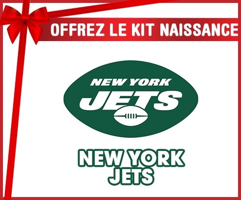kit naissance bébé personnalisé New York Jets