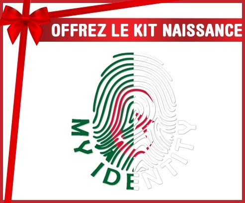 kit naissance bébé personnalisé Empreinte My Identity Algérie