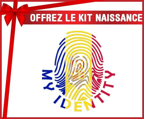 kit naissance bébé personnalisé Empreinte My Identity Andorre
