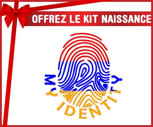 kit naissance bébé personnalisé Empreinte My Identity Arménie