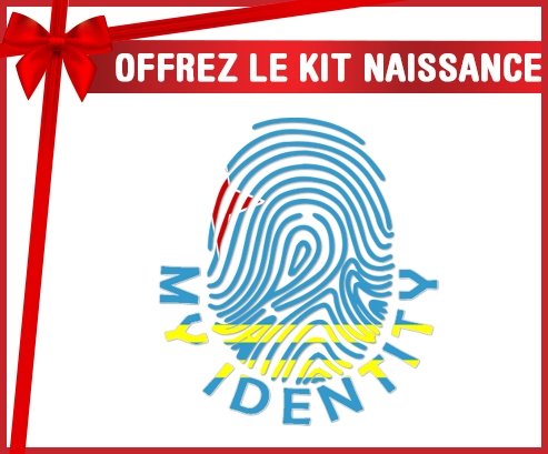 kit naissance bébé personnalisé Empreinte My Identity Aruba