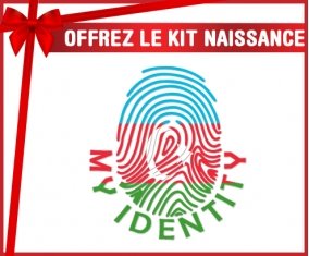 kit naissance bébé personnalisé Empreinte My Identity Azerbaïdjan