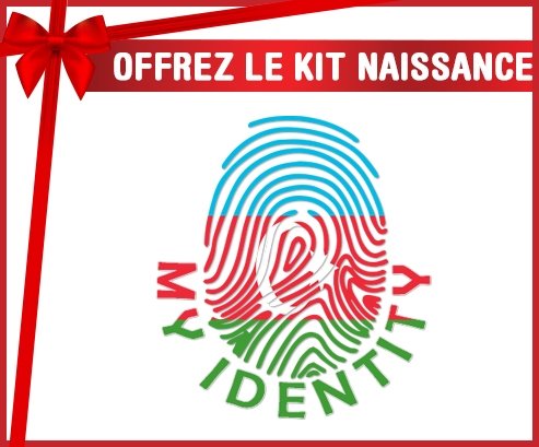 kit naissance bébé personnalisé Empreinte My Identity Azerbaïdjan