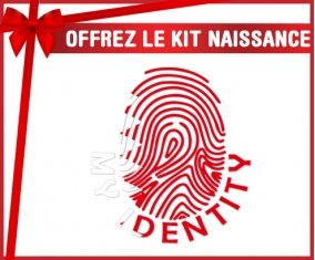 kit naissance bébé personnalisé Empreinte My Identity Bahreïn