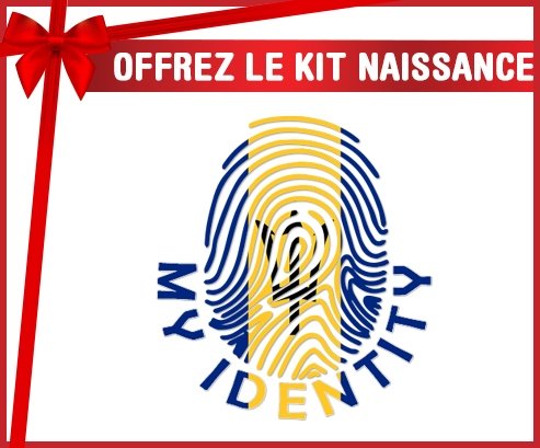 kit naissance bébé personnalisé Empreinte My Identity Barbade