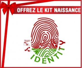 kit naissance bébé personnalisé Empreinte My Identity Biélorussie