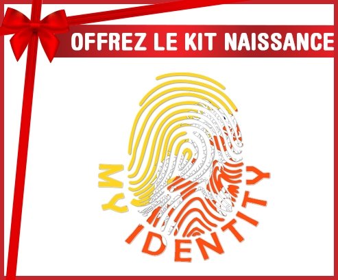 kit naissance bébé personnalisé Empreinte My Identity Bhoutan