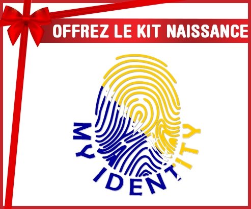 kit naissance bébé personnalisé Empreinte My Identity Bosnie Herzégovine