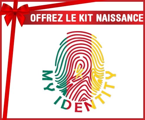 kit naissance bébé personnalisé Empreinte My Identity Cameroun