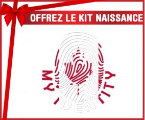 kit naissance bébé personnalisé Empreinte My Identity Canada