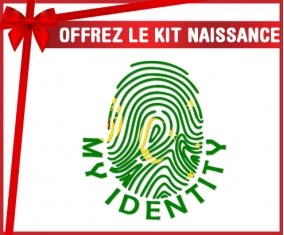 kit naissance bébé personnalisé Empreinte My Identity Îles Cocos