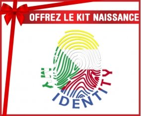 kit naissance bébé personnalisé Empreinte My Identity Comores