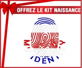 kit naissance bébé personnalisé Empreinte My Identity Costa Rica
