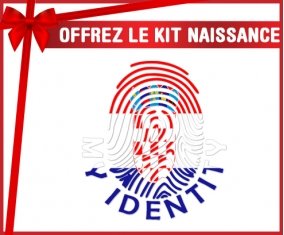 kit naissance bébé personnalisé Empreinte My Identity Croatie