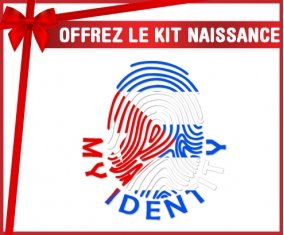 kit naissance bébé personnalisé Empreinte My Identity Cuba
