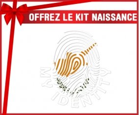 kit naissance bébé personnalisé Empreinte My Identity Chypre