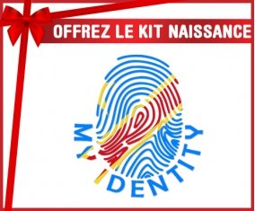 kit naissance bébé personnalisé Empreinte My Identity République Démocratique du Congo