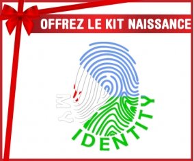 kit naissance bébé personnalisé Empreinte My Identity Djibouti