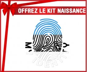 kit naissance bébé personnalisé Empreinte My Identity Estonie
