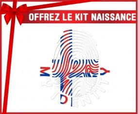 kit naissance bébé personnalisé Empreinte My Identity Îles Féroé