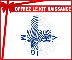 kit naissance bébé personnalisé Empreinte My Identity Finlande