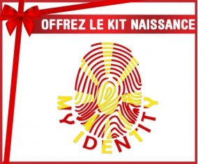 kit naissance bébé personnalisé Empreinte My Identity Macédoine du Nord