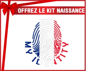 kit naissance bébé personnalisé Empreinte My Identity France