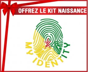 kit naissance bébé personnalisé Empreinte My Identity Guyane Française