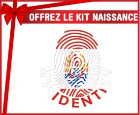 kit naissance bébé personnalisé Empreinte My Identity Polynésie française