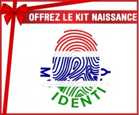 kit naissance bébé personnalisé Empreinte My Identity Gambie
