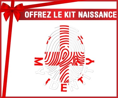 kit naissance bébé personnalisé Empreinte My Identity Géorgie