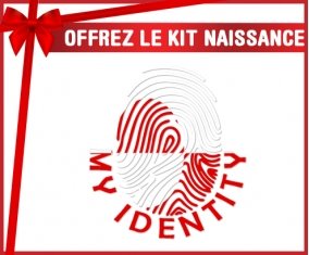 kit naissance bébé personnalisé Empreinte My Identity Groenland