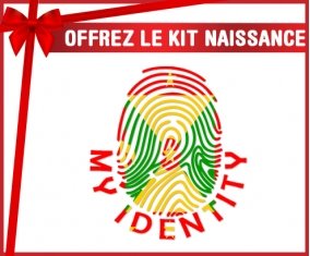 kit naissance bébé personnalisé Empreinte My Identity Grenade